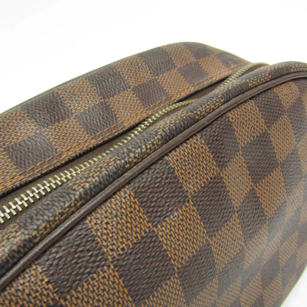 LOUIS VUITTON Authentic Brown Damier Pouch - Picture 11 of 16